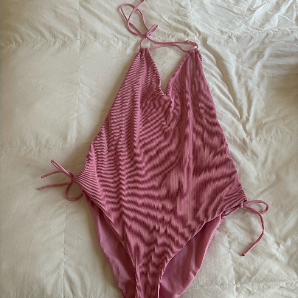 Suna Swimwear pink one piece